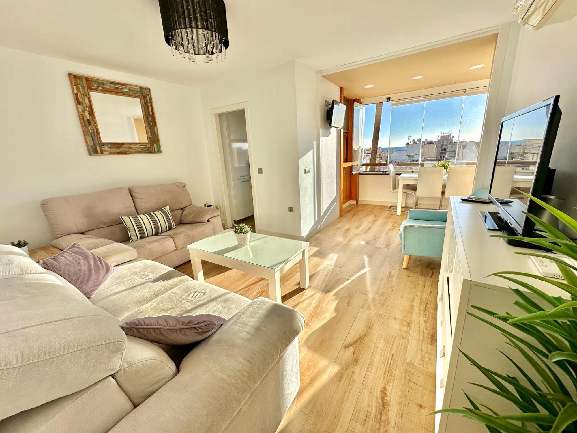 Gorgeous Apartment At The Sea In La Carihuela! Торремолінос Екстер'єр фото